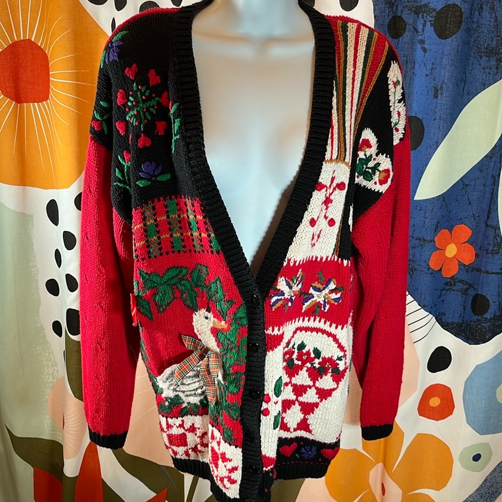 Vintage Casual Corner Hand Knitted Sweater